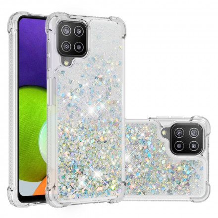 Samsung Galaxy A22 4G fodral Glitter