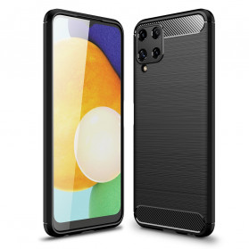 Samsung Galaxy A22 4G fodral i borstat kolfiber