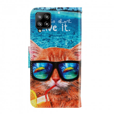 Samsung Galaxy A22 4G Cat Live It Rem Case