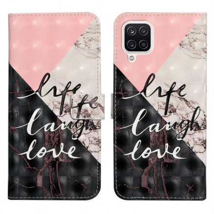 Samsung Galaxy A22 4G Life Laugh Love Case