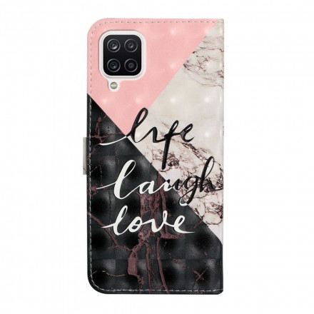 Samsung Galaxy A22 4G Life Laugh Love Case