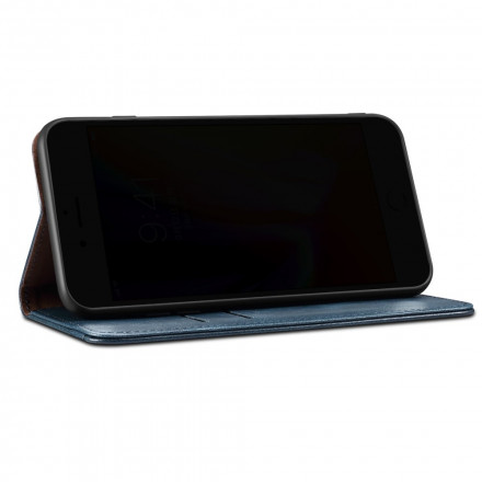 Flip Cover Samsung Galaxy A22 5G Lädermaterial