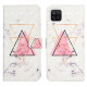 Samsung Galaxy A22 4G Glitter Triangle Case