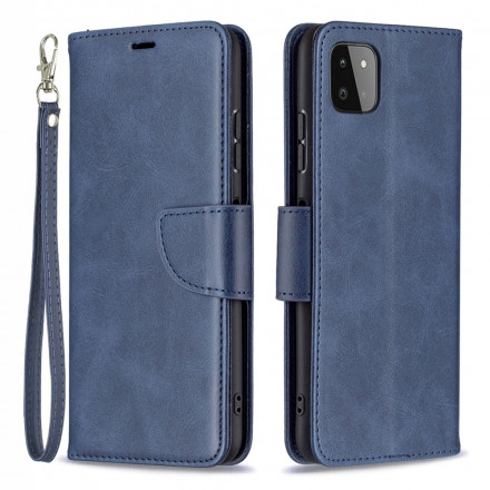 Samsung Galaxy A22 5G SkalSmooth Oblique Flap