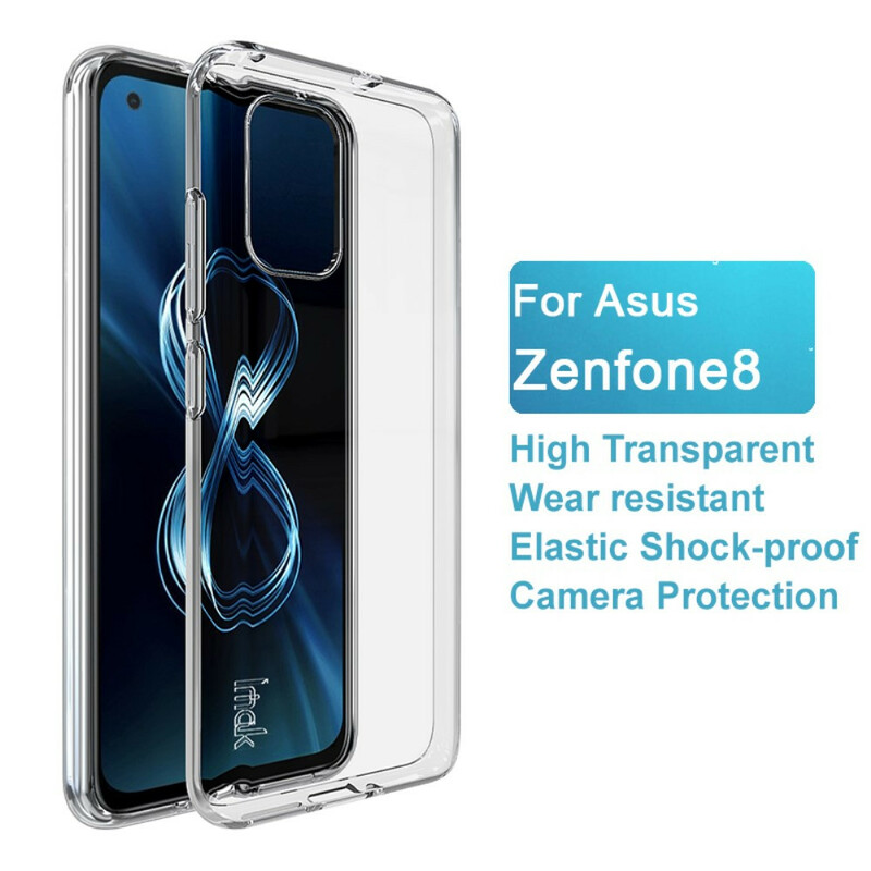 Asus ZenFone 8 IMAK genomskinligt fodral