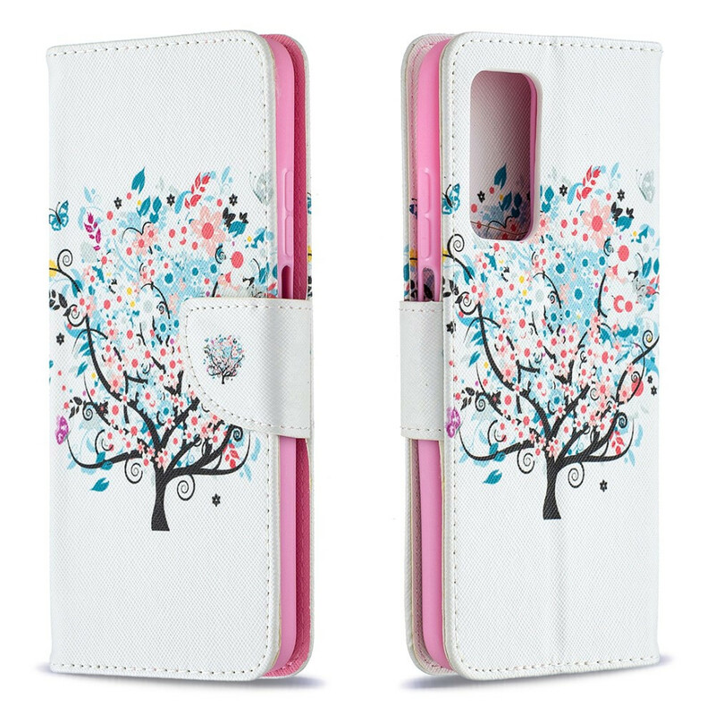 Xiaomi Mi 10T / 10T Pro fodral med blommiga träd