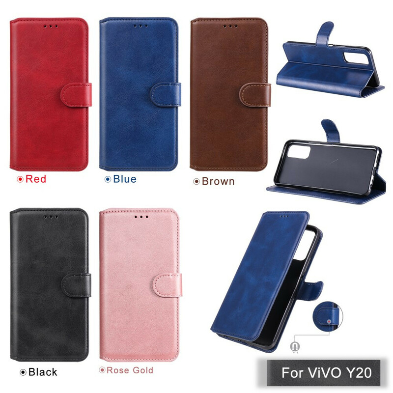 Vivo Y20s / Y11s Leatherette Style Case
