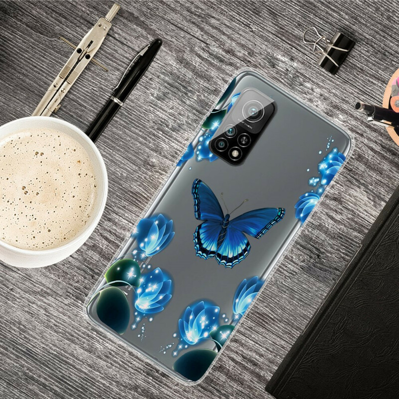 Xiaomi Mi 10T / 10T Pro fodral Butterfly Luxury