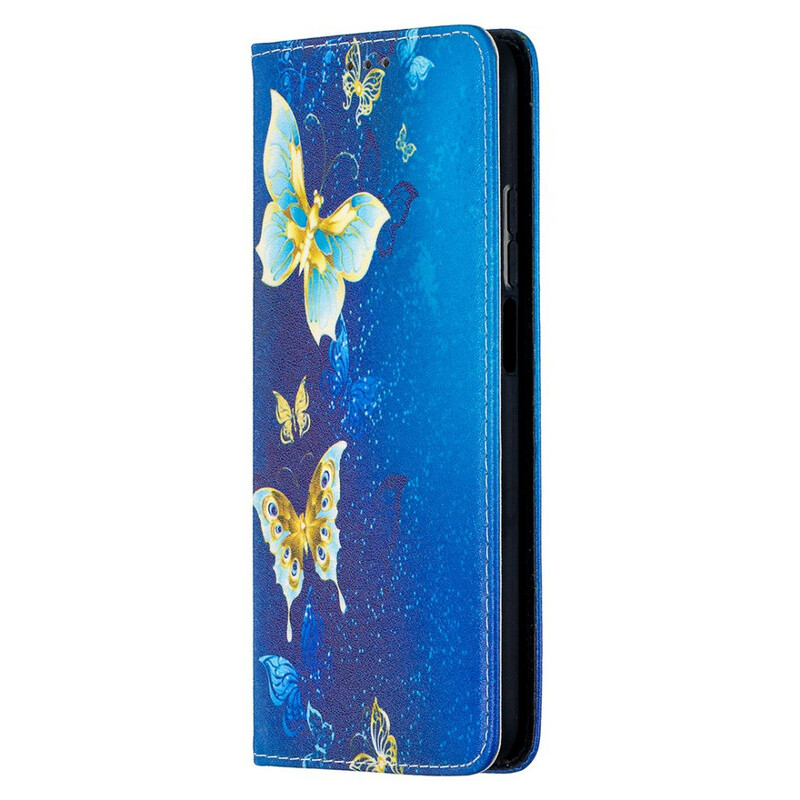 Flip Cover Xiaomi Mi 10T / 10T Pro Färgade fjärilar