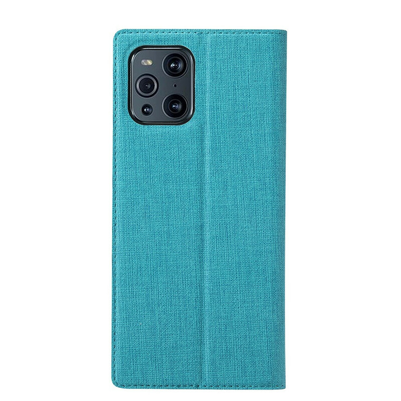 Flip Cover Oppo Find X3 / X3 Pro texturerat VILI DMX