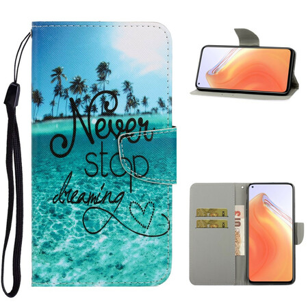 Xiaomi Mi 10T / 10T Pro Never Stop Dreaming Navy Rem Case