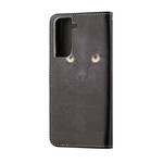 Samsung Galaxy S21 FE Black Cat Eyes Rem Case