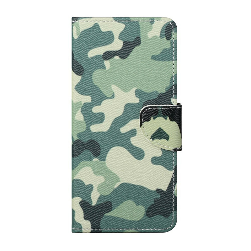 Samsung Galaxy S21 FE militärfodral i kamouflage