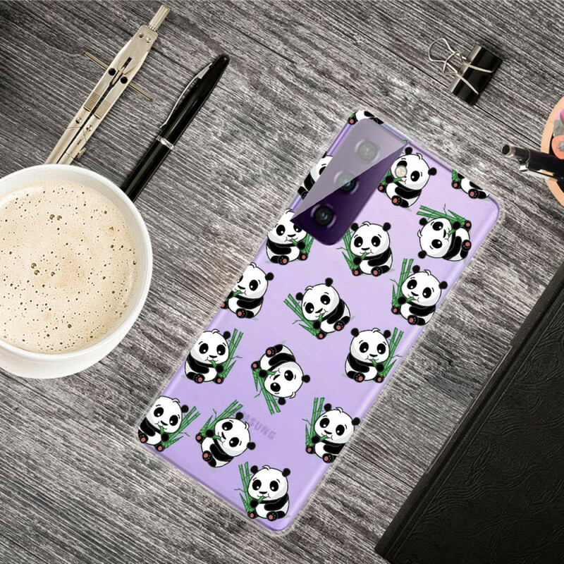 Samsung Galaxy S21 FE fodral Little Pandas