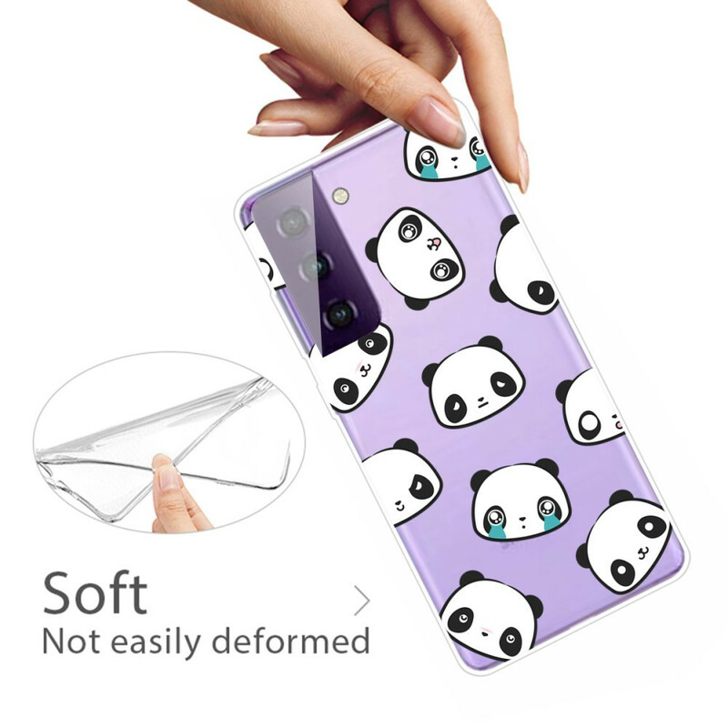 Samsung Galaxy S21 FE Sentimental Pandas fodral