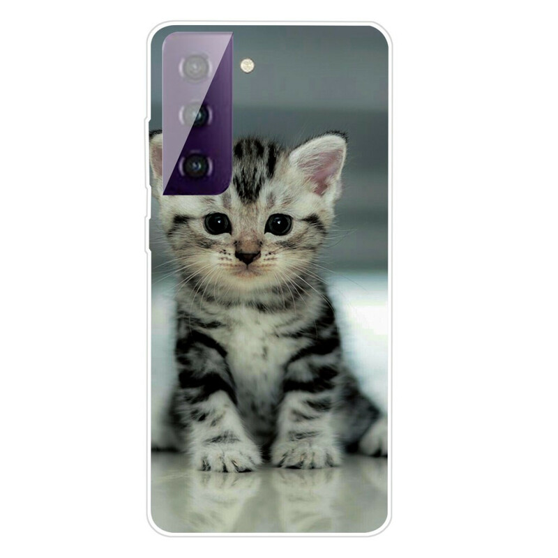 Överdrag Samsung Galaxy S21 FE Kitten Kitten Kitten