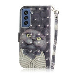 Samsung Galaxy S21 FE Cat Grey Rem Case