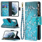 Samsung Galaxy S21 FE fodral med dragkedjeficka Tree Samsung Galaxy S21 FE fodral med dragkedjeficka Tree