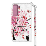 Samsung Galaxy S21 fodral FE Tree Pink