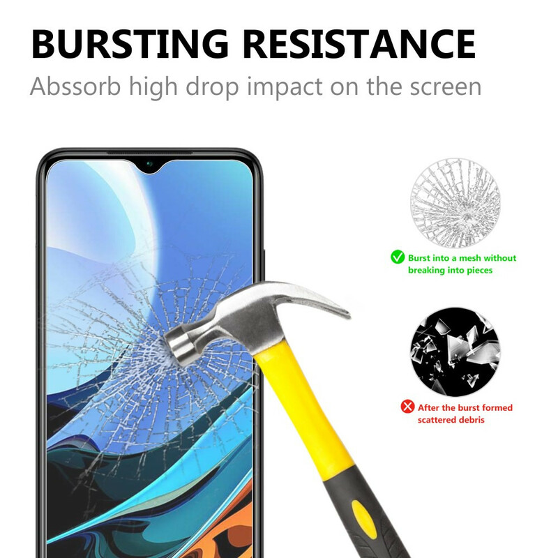 Xiaomi Redmi 9T / Note 9 skärmskydd med 2.5D härdat glas