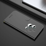 Fodral Oppo Find X3 Neo Lättläder Cover Mirror
