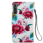 Samsung Galaxy S21 FE fodral Intense Flowers