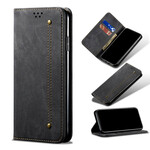 Flip Cover Samsung Galaxy S21 FE Jeans Fabric