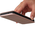 Flip Cover Samsung Galaxy S21 FE Carbon Fibre