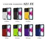 Samsung Galaxy S21 FE kortfodral Flip Style