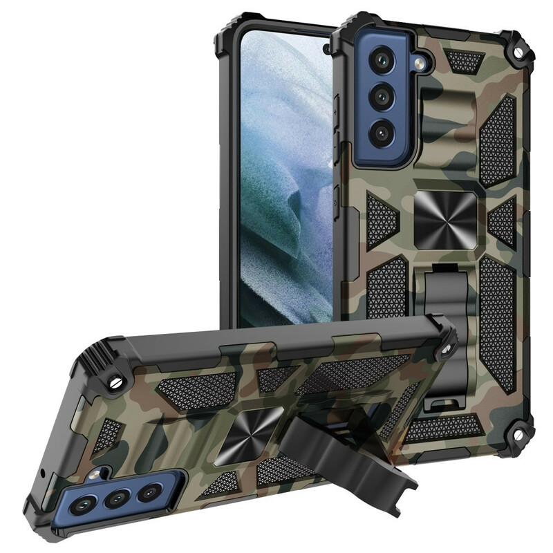 Samsung Galaxy S21 FE Camouflage SkalAvtagbart stativ