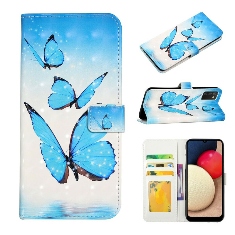 Samsung Galaxy fodral A02s Fjärilarnas flyg