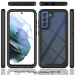 Samsung Galaxy S21 FE SkalHybrid Design Silikon kanter