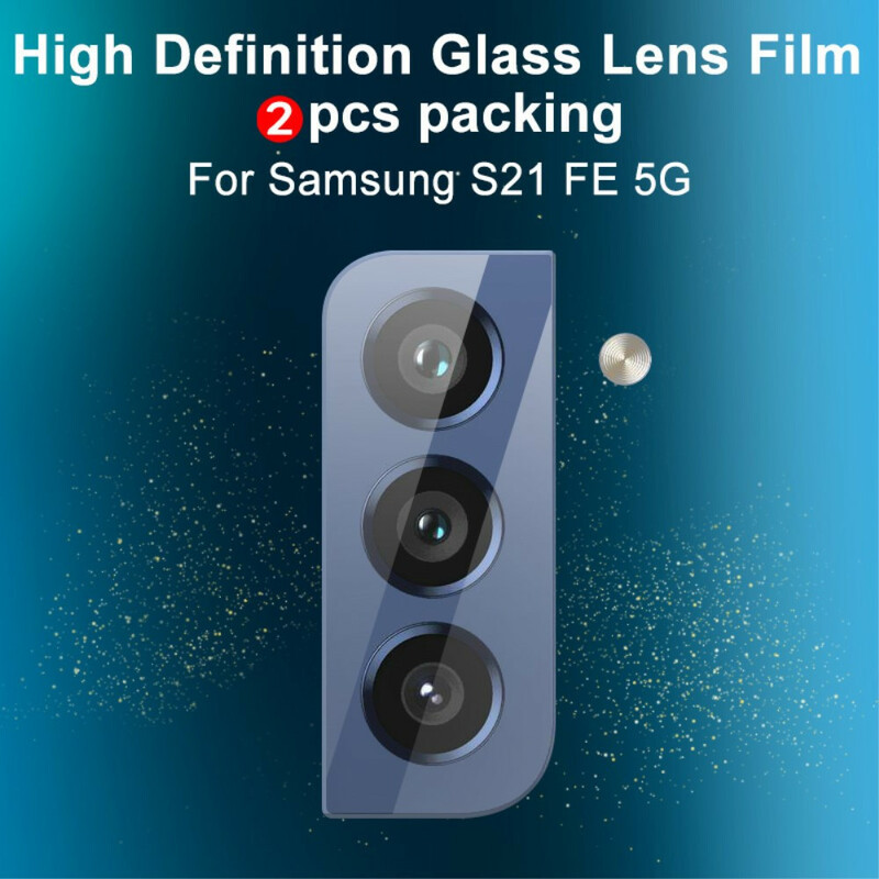 Lins av härdat glas för Samsung Galaxy S21 FE IMAK