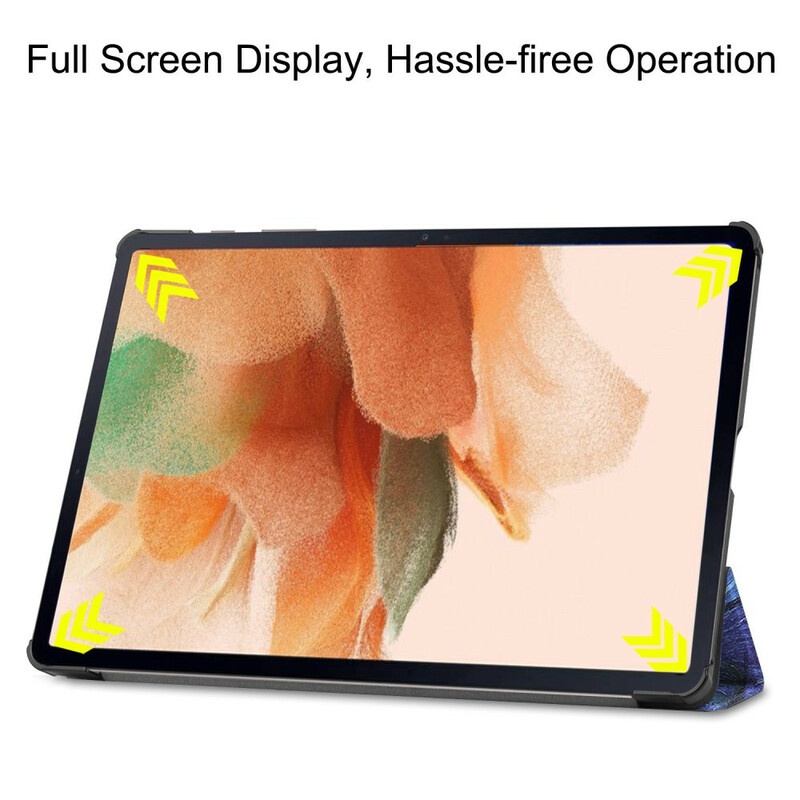 Smart SkalSamsung Galaxy Tab S7 FE Stylus Holder Starry Night