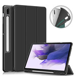 Smart SkalSamsung Galaxy Tab S7 FE Tri-Fold Stylus Holder Förstärkt