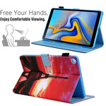 Samsung Galaxy Tab A7 Lite Sunset Eiffeltornet Case