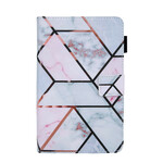 Samsung Galaxy Tab A7 Lite Geometric Marble Case