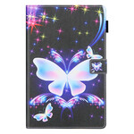 Samsung Galaxy Tab A7 Lite fodral Butterfly Stars