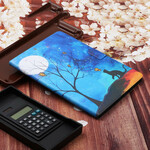 Fodral Samsung Galaxy Tab A7 Lite Moon and Sun Tree