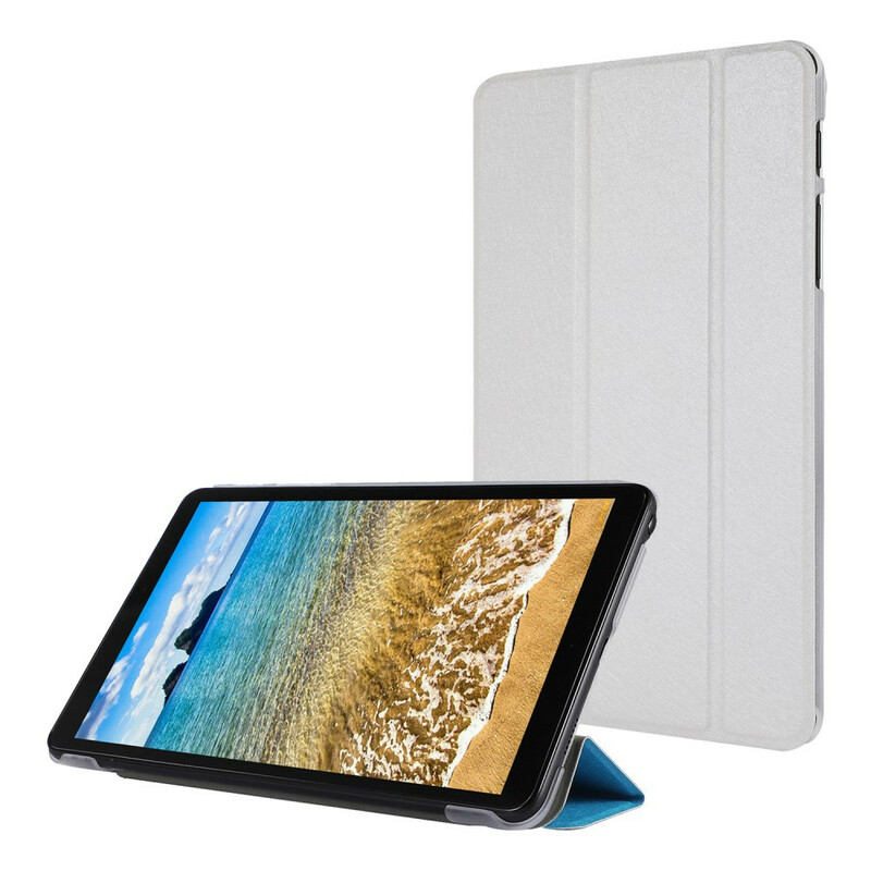 Smart SkalSamsung Galaxy Tab A7 Lite Läderväv Silk Texture Smart SkalSamsung Galaxy Tab A7 Lite Läderväv Silk Texture