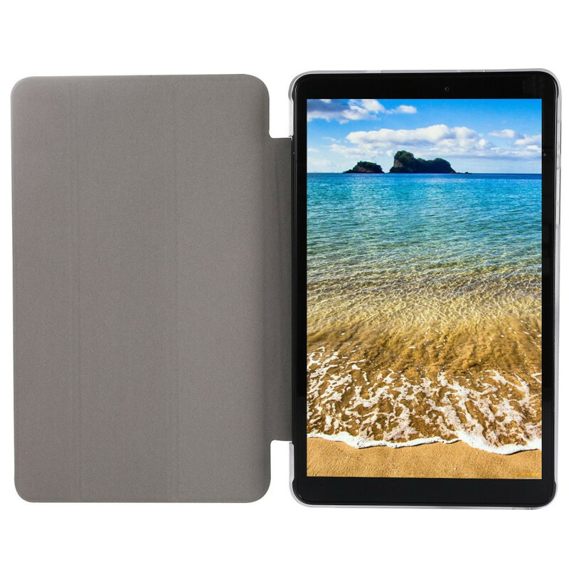 Smart SkalSamsung Galaxy Tab A7 Lite Läderväv Silk Texture Smart SkalSamsung Galaxy Tab A7 Lite Läderväv Silk Texture