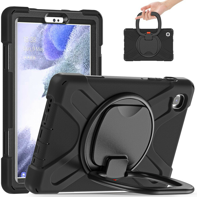 Samsung Galaxy Tab A7 Lite Ultra Durable SkalRotating Ring Stand