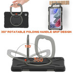 Samsung Galaxy Tab A7 Lite Ultra Durable SkalRotating Ring Stand