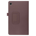 Samsung Galaxy Tab A7 Lite 2 Flaps Faux Läder Litchi Case