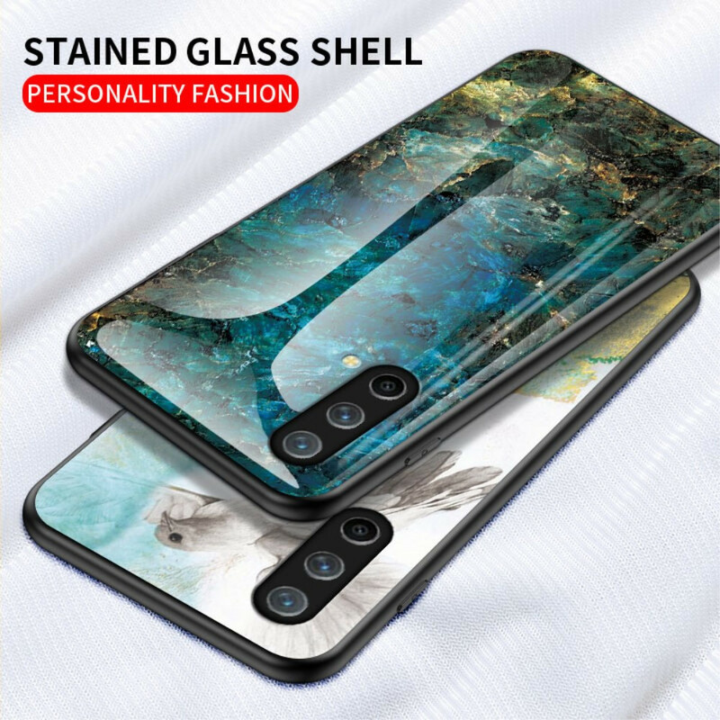 OnePlus NordCE 5G SkalMarble Colors härdat glas