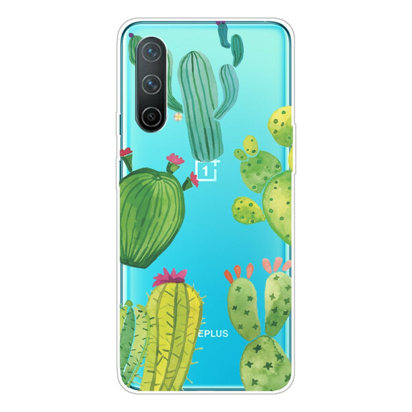 OnePlus NordCE 5G Cactus Watercolour Case