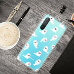 OnePlus NordCE 5G Genomskinlig Sea Lion Cover Fun