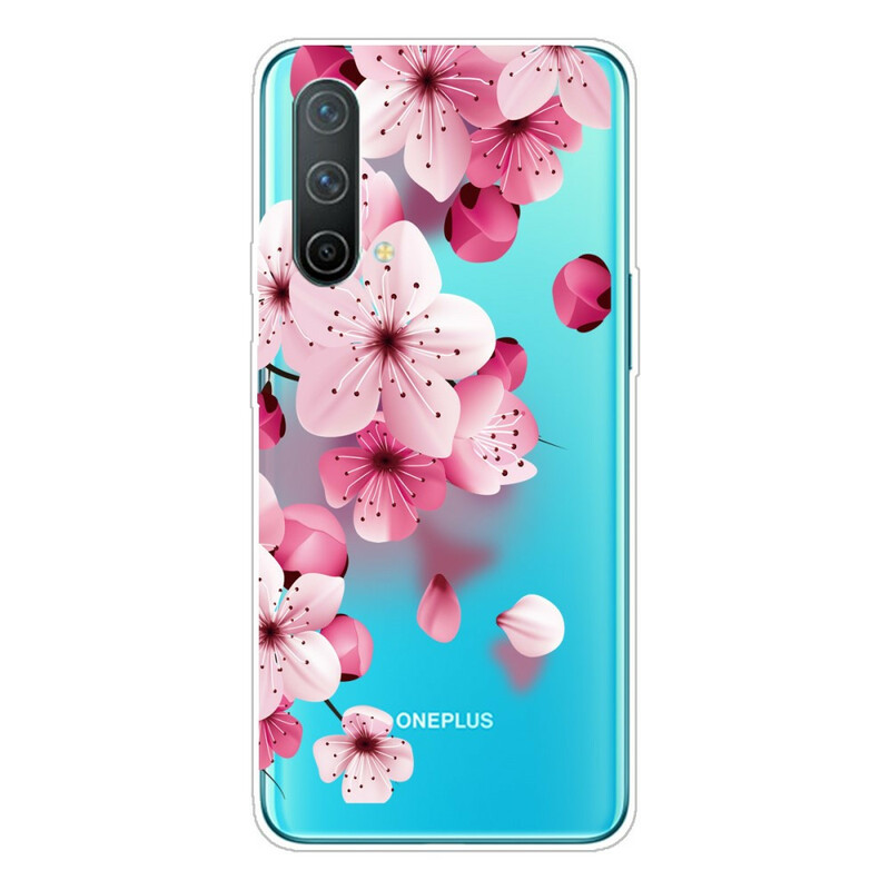 OnePlus NordCE 5G SkalSmall Pink Flowers