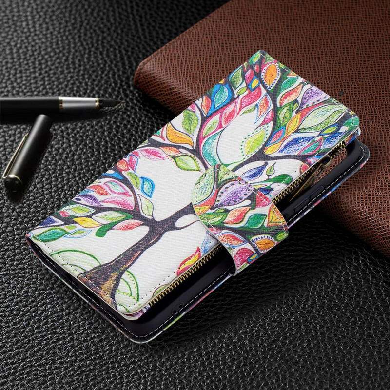 Xiaomi Redmi note 10 / Note 10S Zipper Pocket Tree