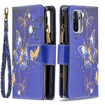 Xiaomi Redmi Note 10 / Note 10s Zipped Pocket Butterflies